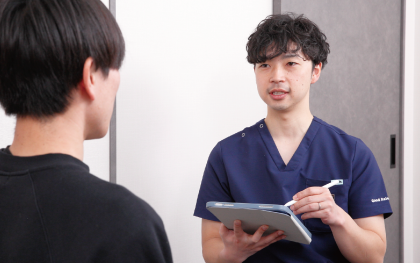 カウンセリングの様子