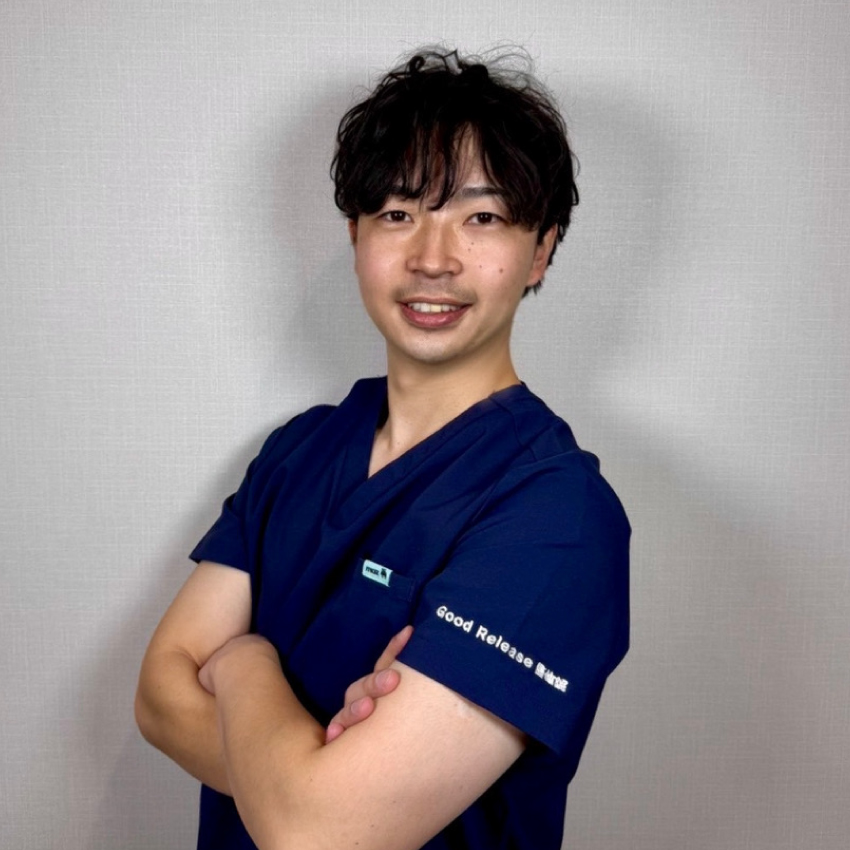 武蔵小杉の整体師 院長 千葉悠真(ちば ゆうま)｜グッドリリース整体院 武蔵小杉院